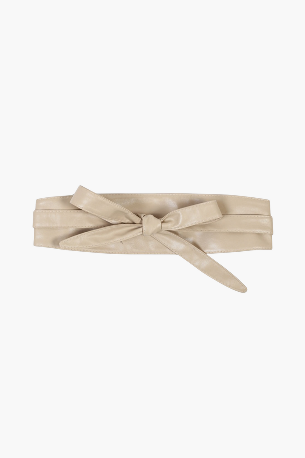 Vegan Leather Wrap Belt – honey Vegan Leather Wrap Belt – honey