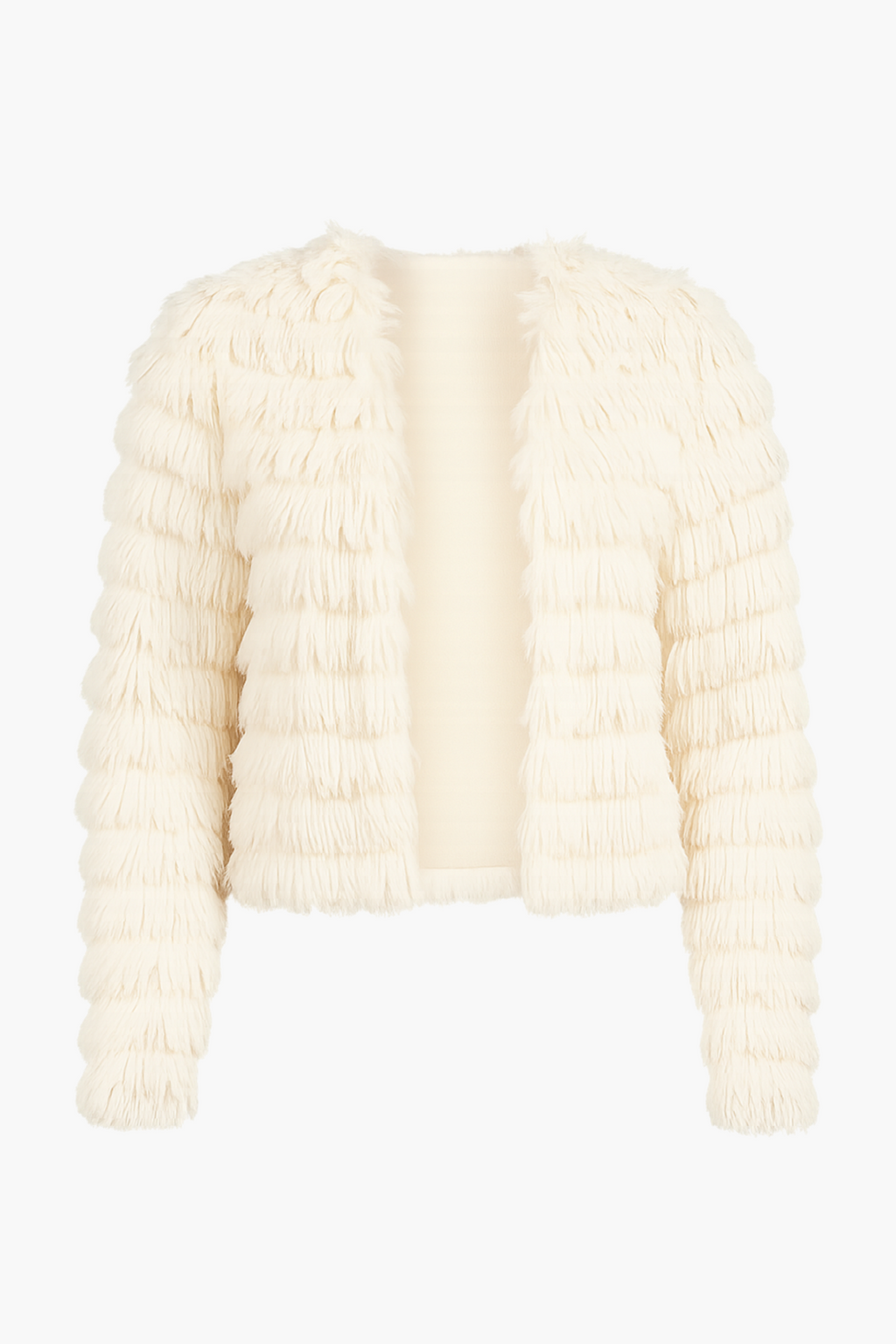 epine エピヌ é shaggy blouson white epine エピヌ é shaggy blouson white é shaggy blouson（3color