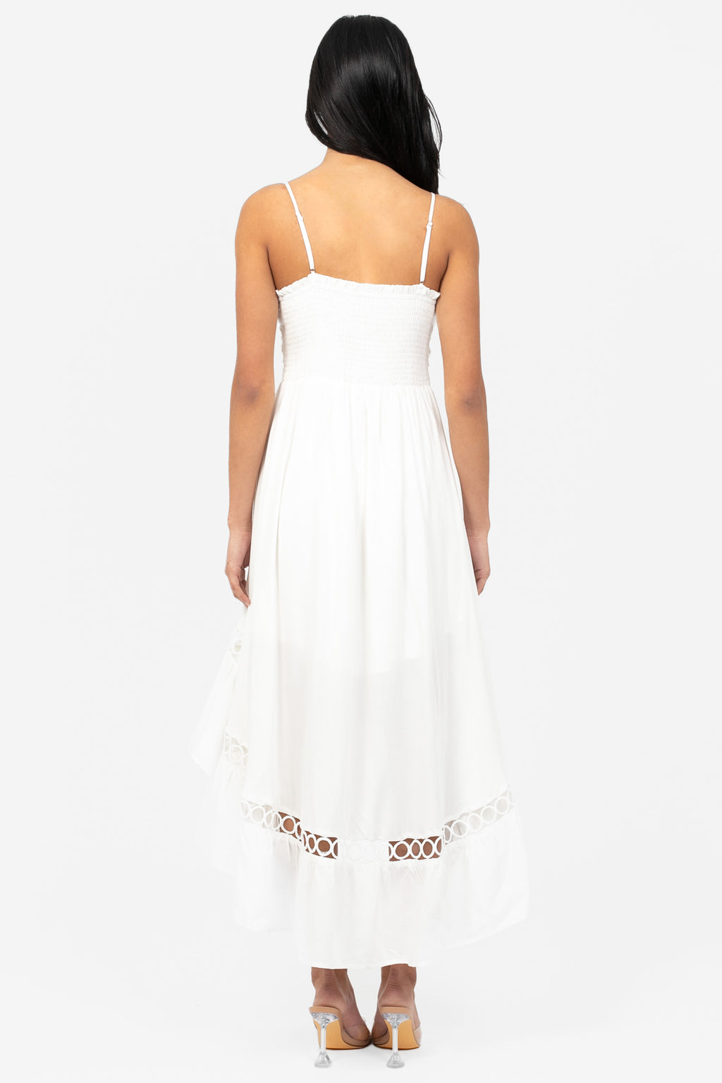 Willa Circle Cut Out Dress – honey