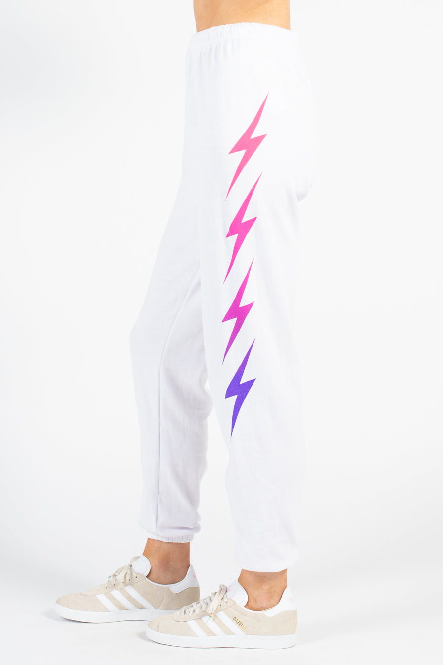 Aviator Nation, Bolt Women's Sweatpants (White)