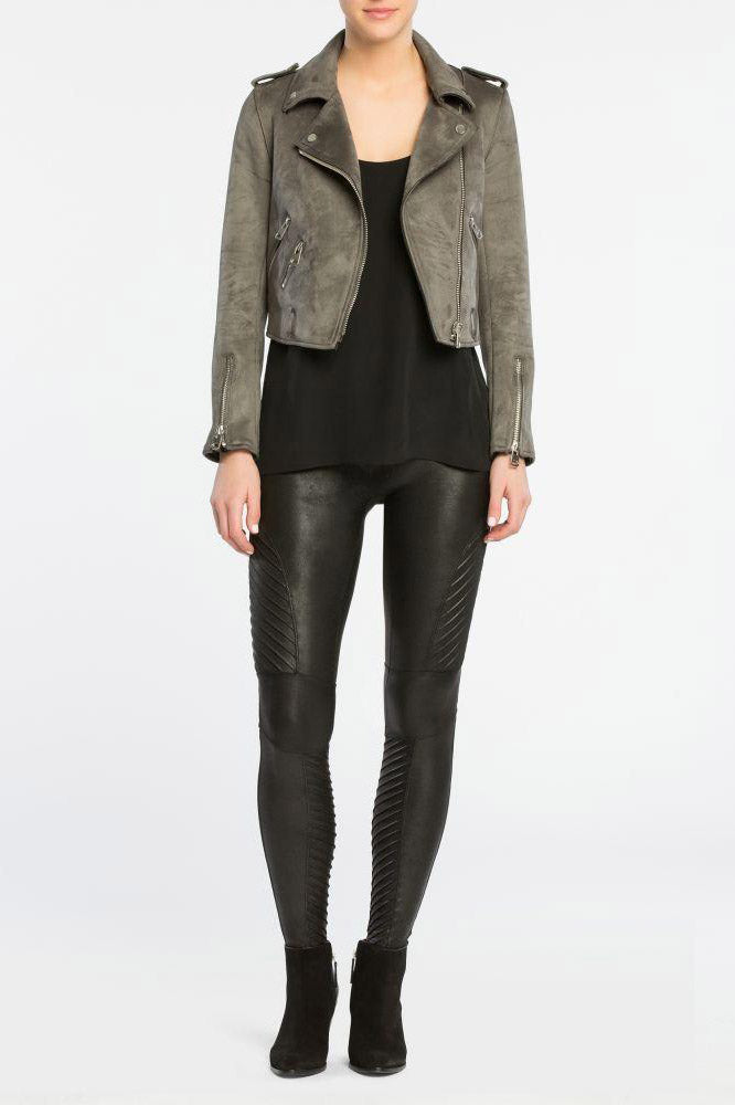 SPANX Moto and Ready to Wow FAUX LEATHER leggings! April 1, 2022
