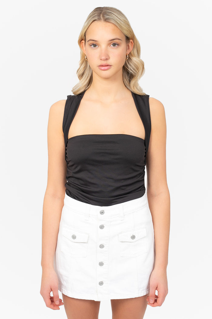Levi's® Button-Front Skort