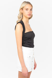 Levi's® Button-Front Skort