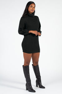 Juliet Turtleneck Sweater Dress