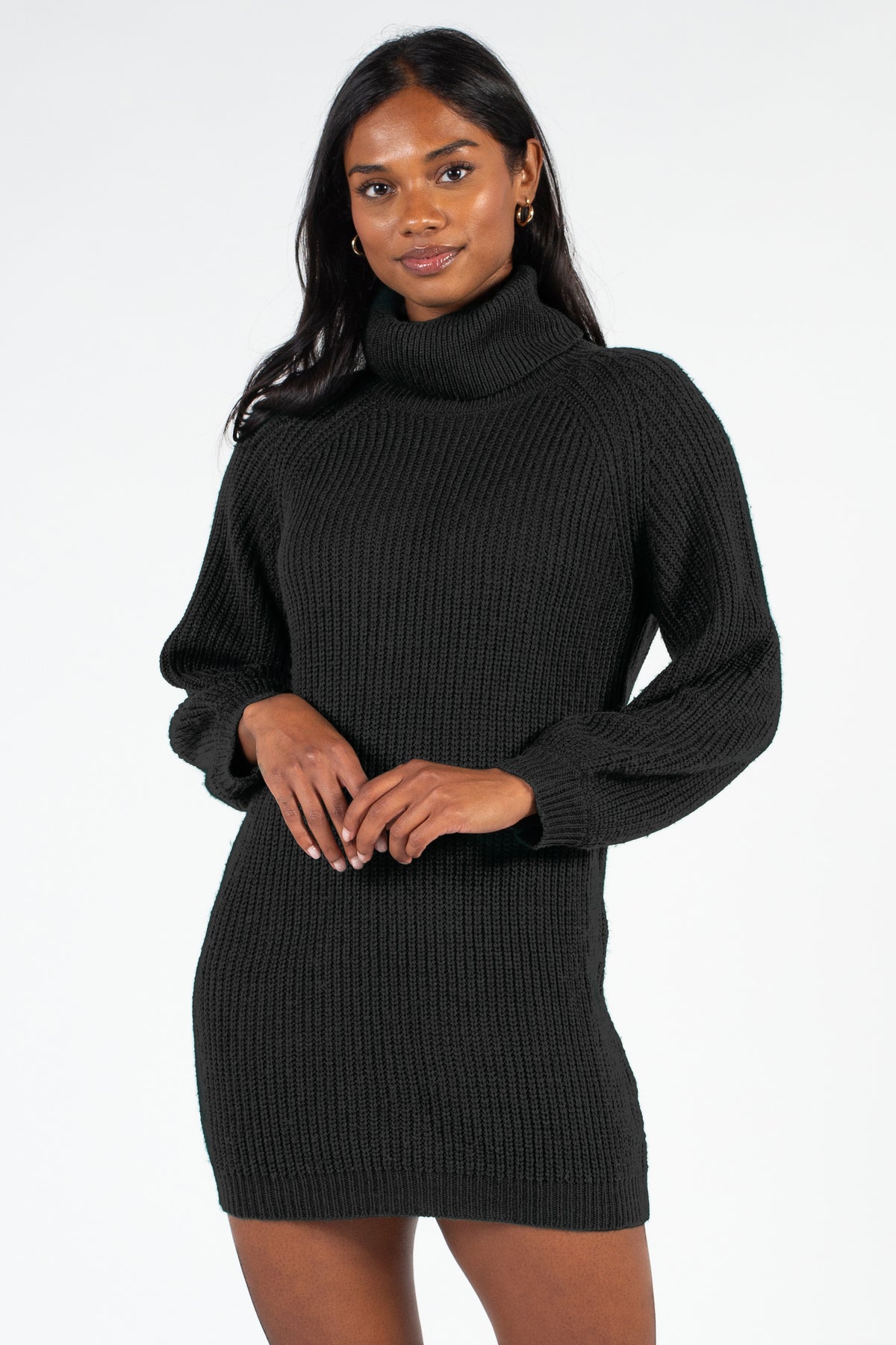 Juliet Turtleneck Sweater Dress