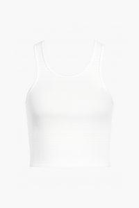 C'est Moi® Bamboo Crop Tank Top - honey