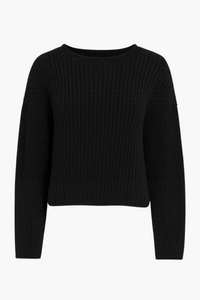 Emara Textured Knit Sweater - honey