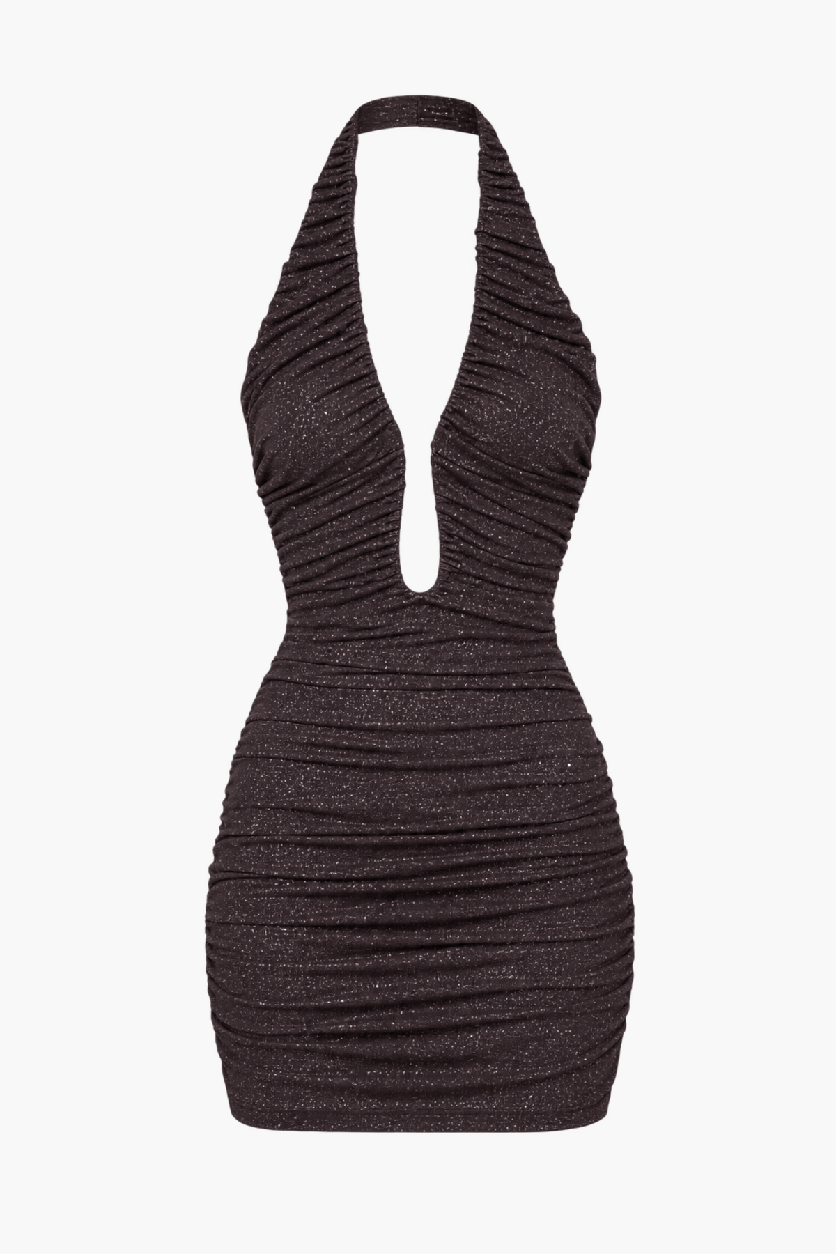 Emi Shimmer Mesh Mini Dress