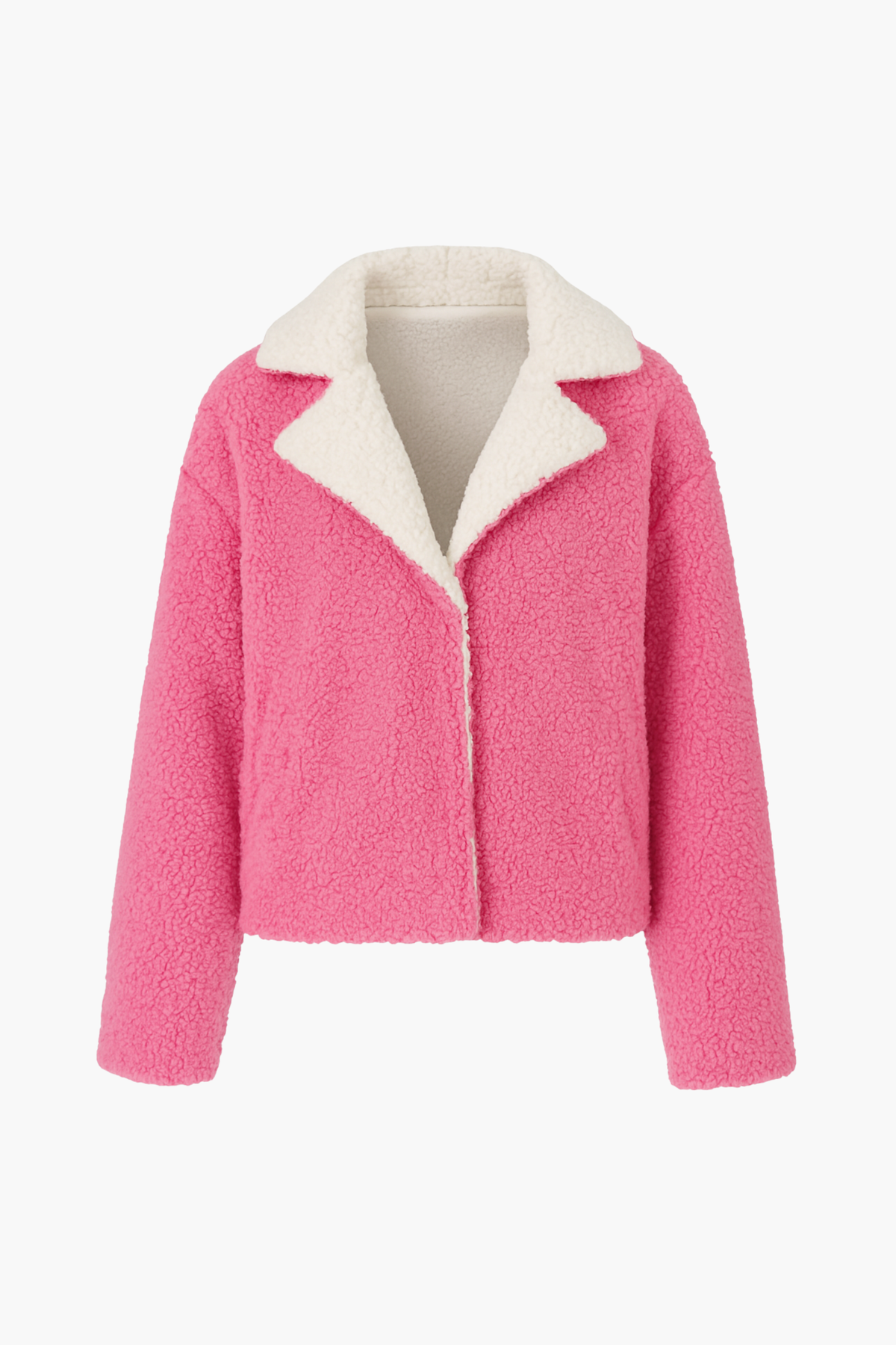 Amiri Contrast Fuzzy Jacket