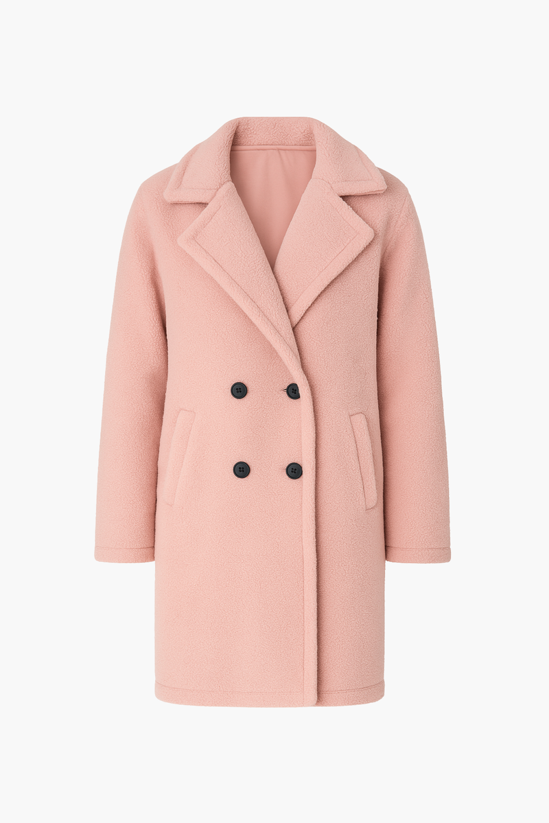 Eldara Teddy Midi Jacket