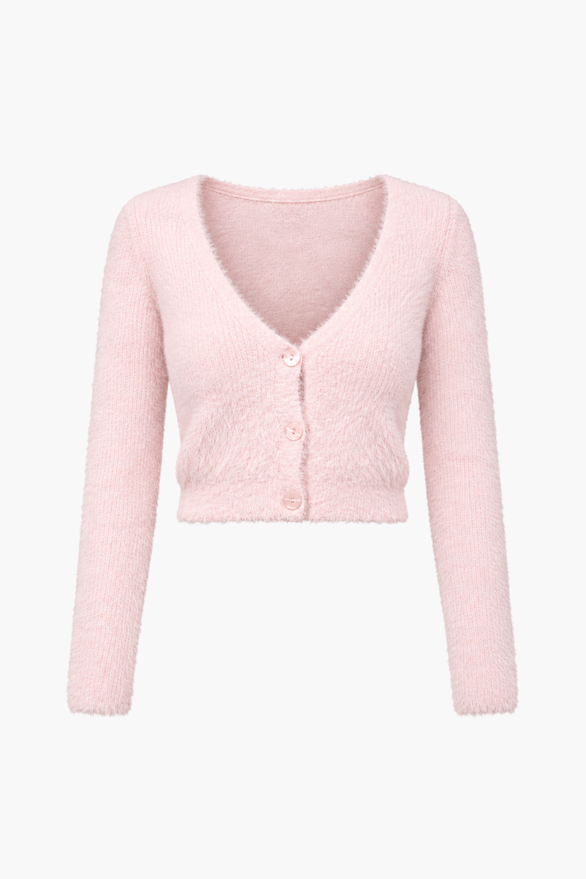 Marnie Fuzzy Cropped Cardigan - honey