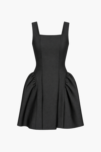 Coralie Bandage Basque Waist Mini Dress - honey