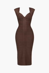 Chloe Bandage Bodycon Midi Dress