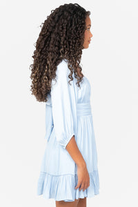 Celeste Bow Tie Back Mini Dress