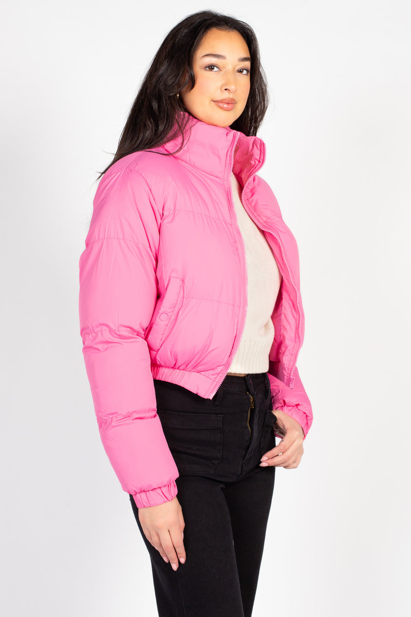 Annelise Padded Cropped Puffer Jacket