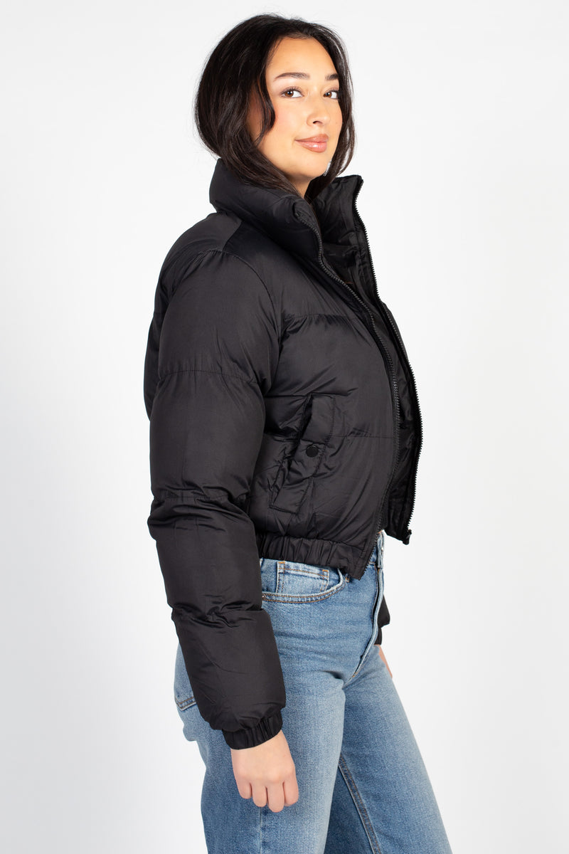 Annelise Padded Cropped Puffer Jacket