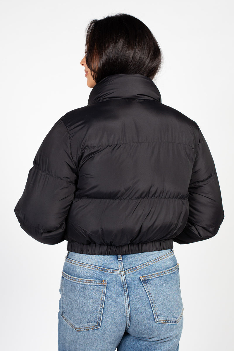 Annelise Padded Cropped Puffer Jacket