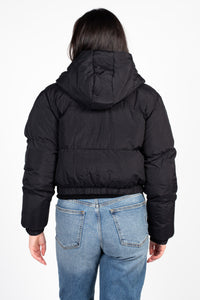 Zara Hooded Puffer Jacket