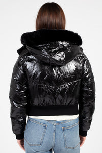 Eclipse Shiny Puffer Jacket