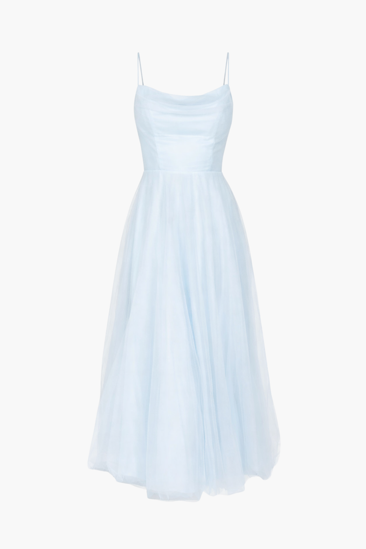Josie Tulle Maxi Dress - honey