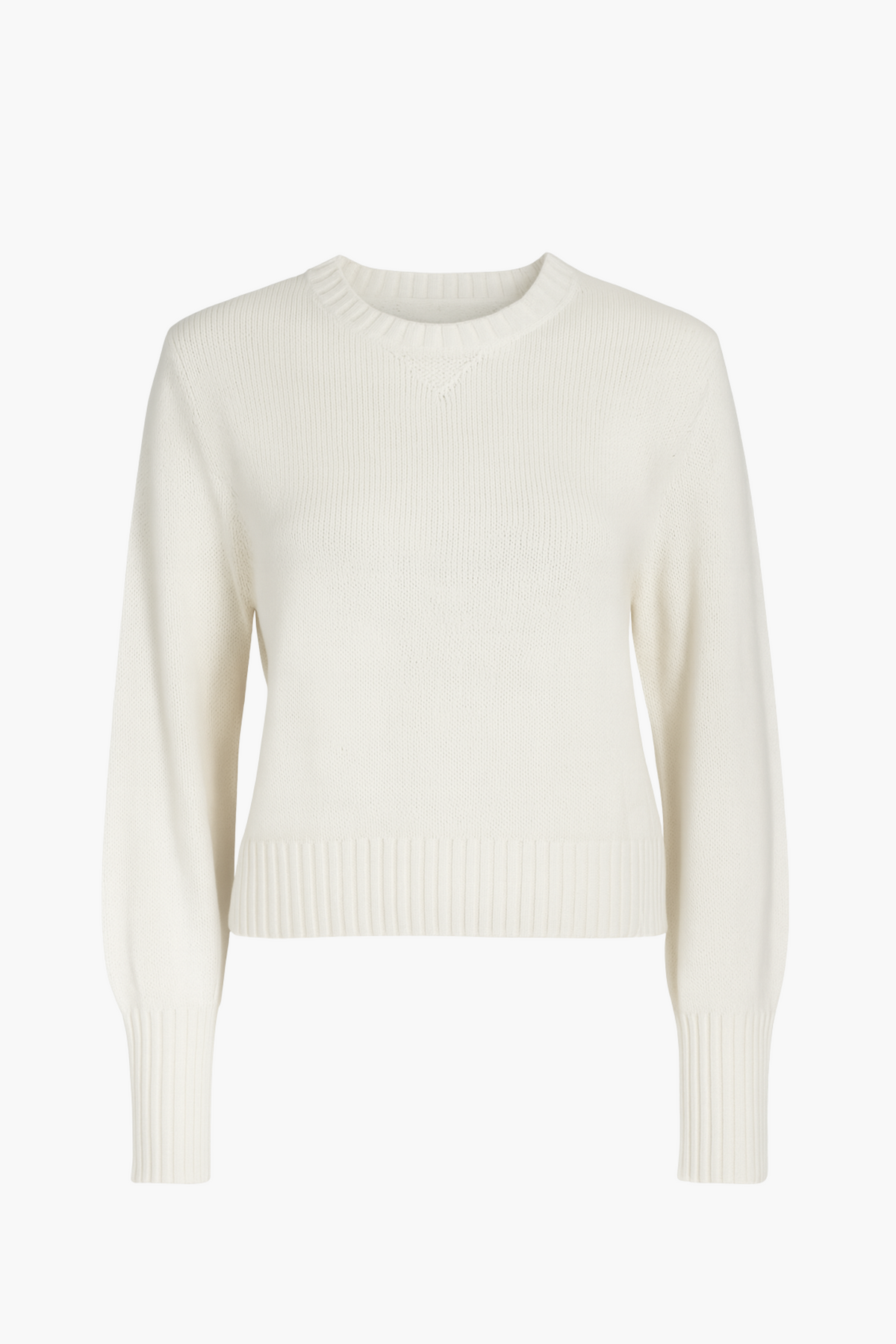 Mila Ribbed Crew Neck Sweater - honey