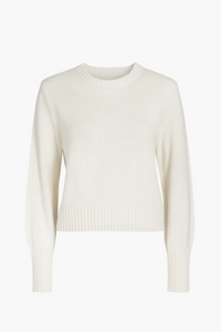 Mila Ribbed Crew Neck Sweater - honey