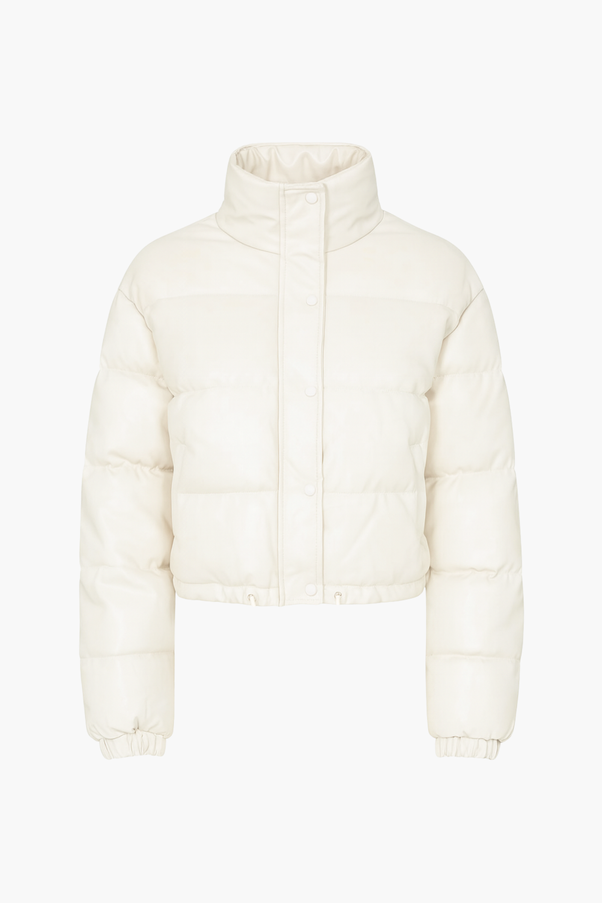 Meilani Vegan Leather Cropped Jacket - honey