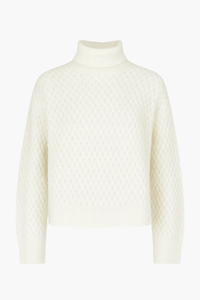 Maddie Textured Knit Sweater - honey