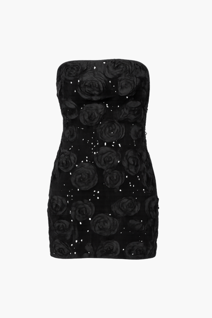 Zella Floral Sequin Mini Dress