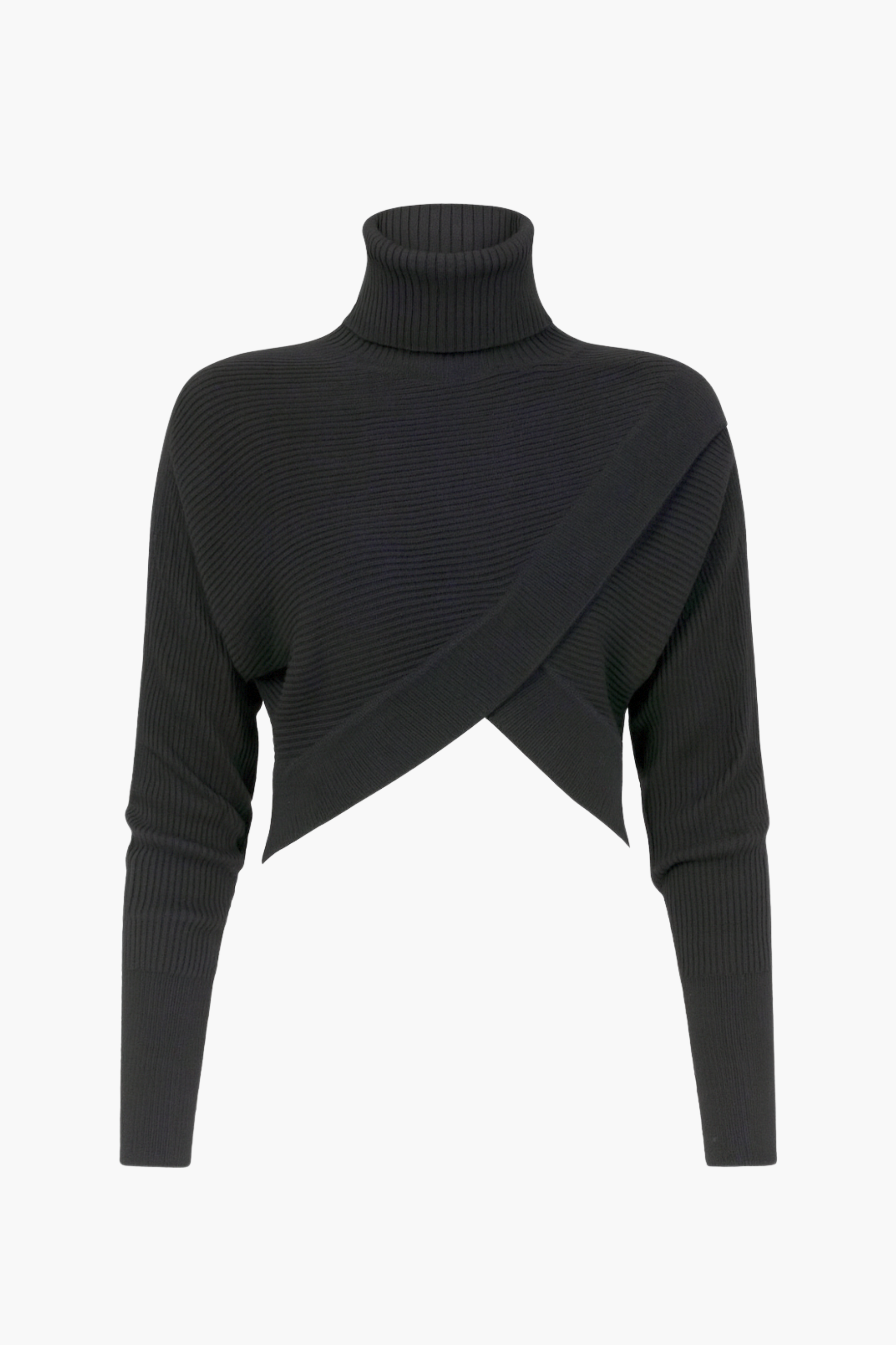 Laurel Turtleneck Cross Over Sweater