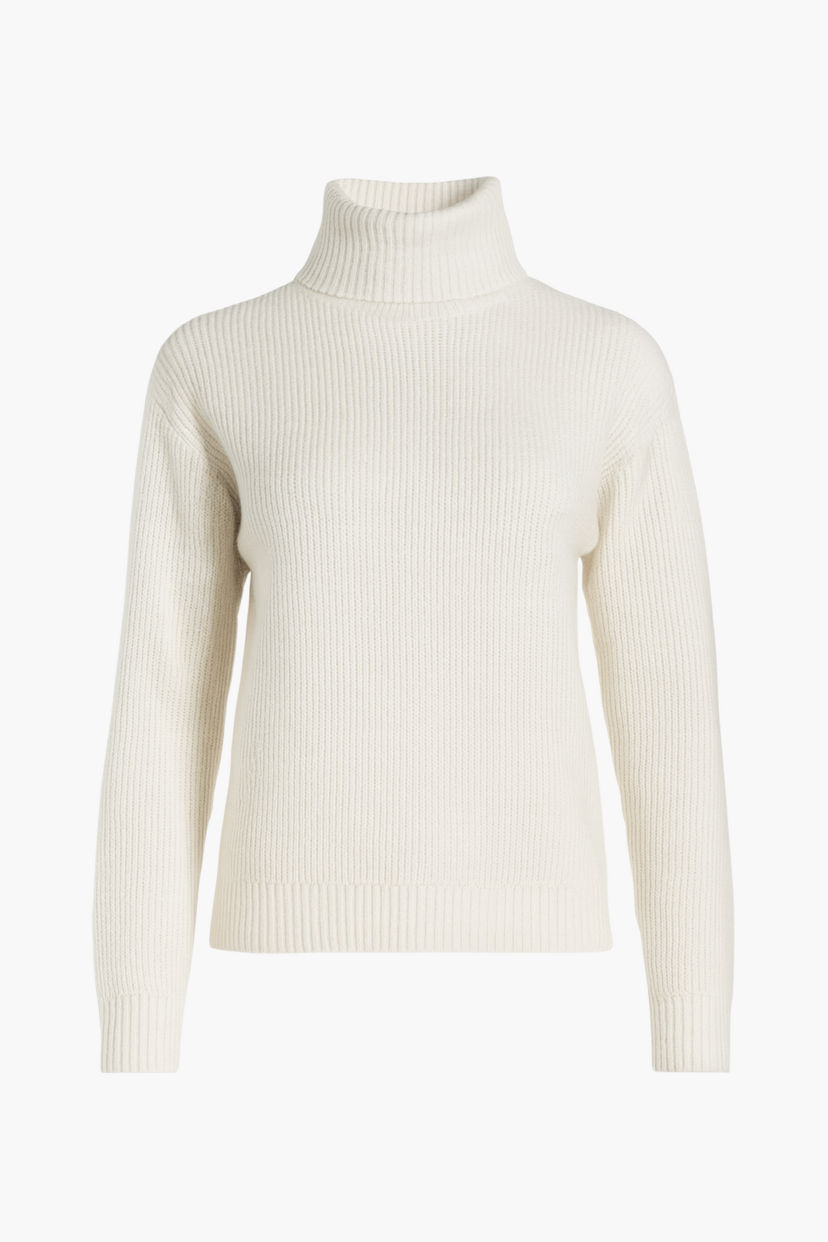 Celina Ribbed Turtleneck Sweater - honey