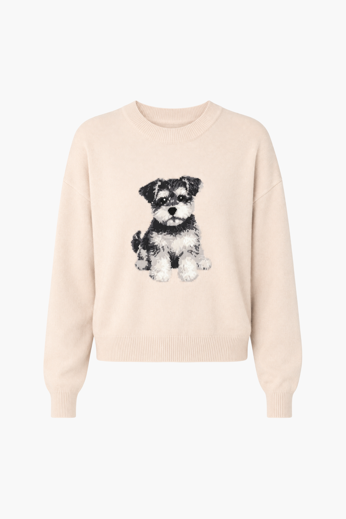Milo Schnauzer Knit Sweater
