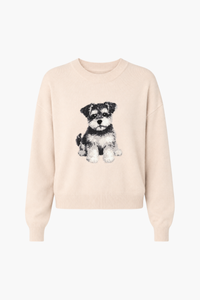 Milo Schnauzer Knit Sweater
