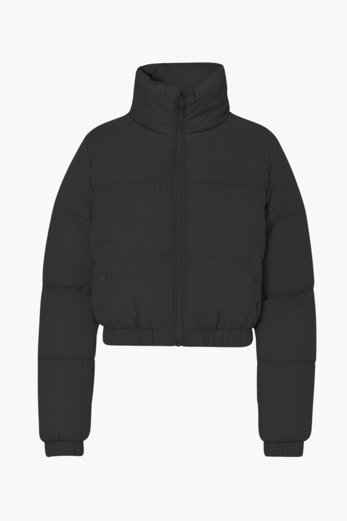 Annelise Padded Cropped Puffer Jacket - honey