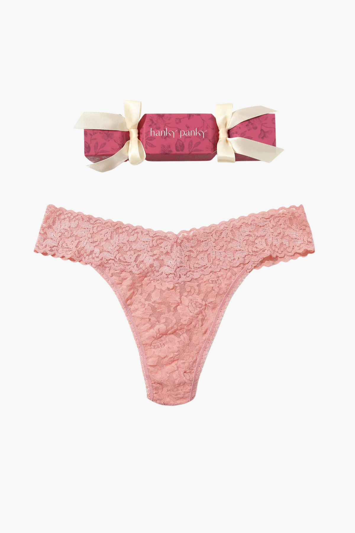 Hanky Panky® Original Rise Thong Holiday Cracker - honey