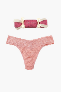 Hanky Panky® Original Rise Thong Holiday Cracker - honey