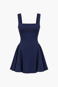 Lovisa Pleated Mini Dress - honey