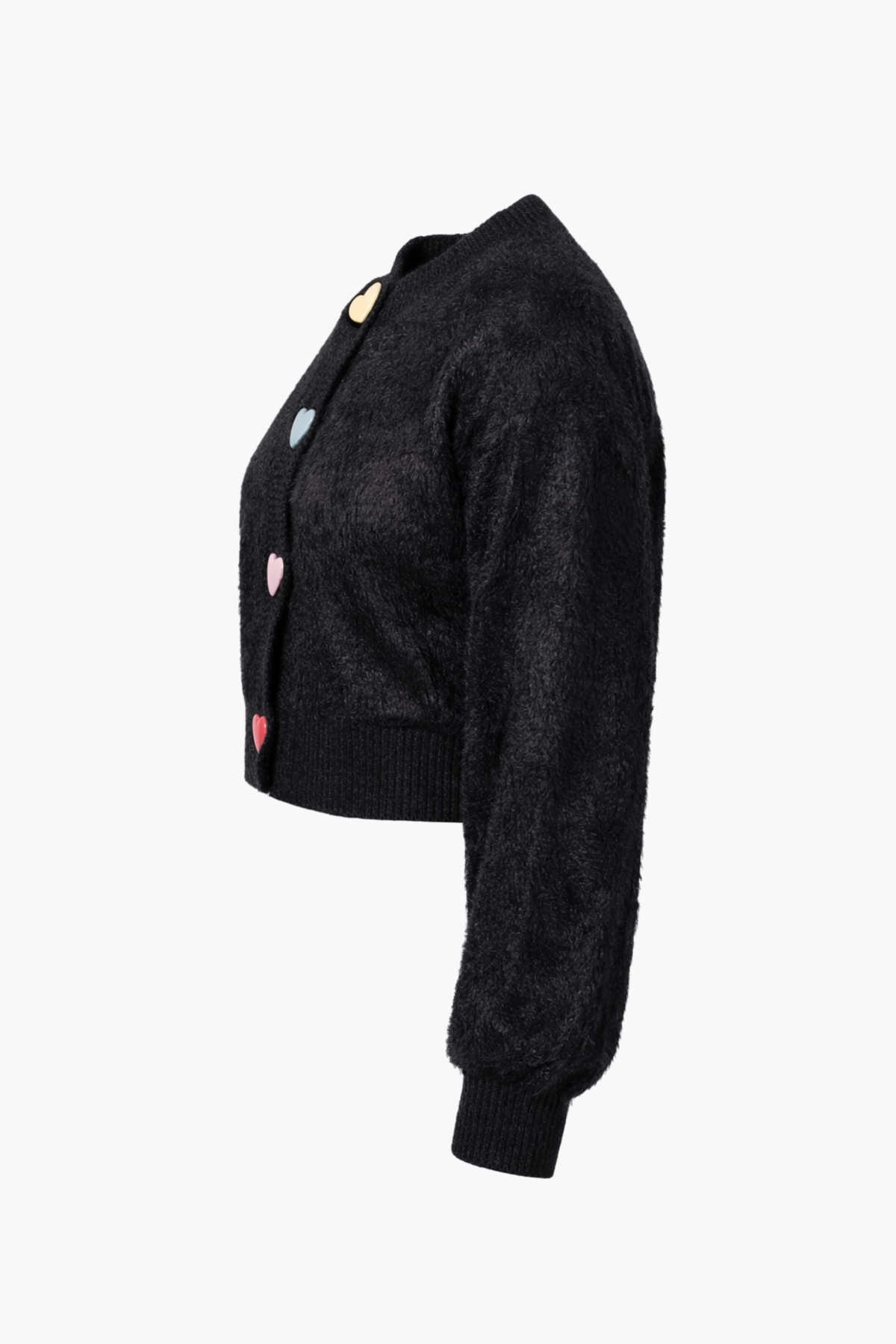Love Story Heart Button Cardigan