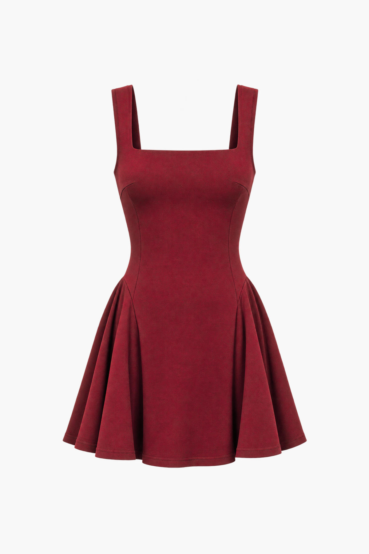 Lovisa Pleated Mini Dress - honey