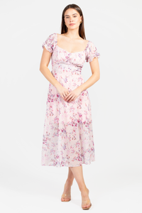 Cleo Floral Midi Dress