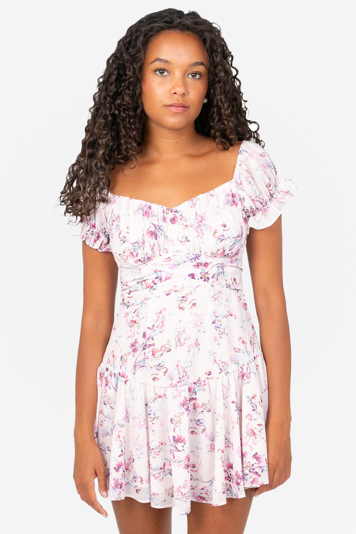 Jess Floral Mini Dress
