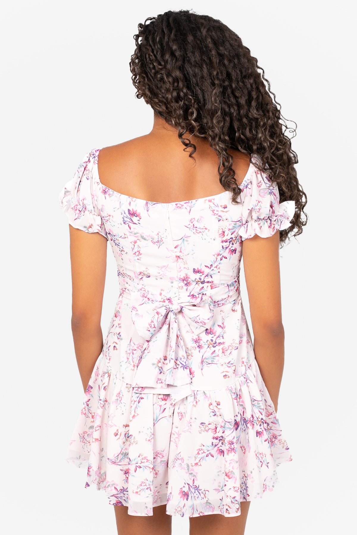 Jess Floral Mini Dress