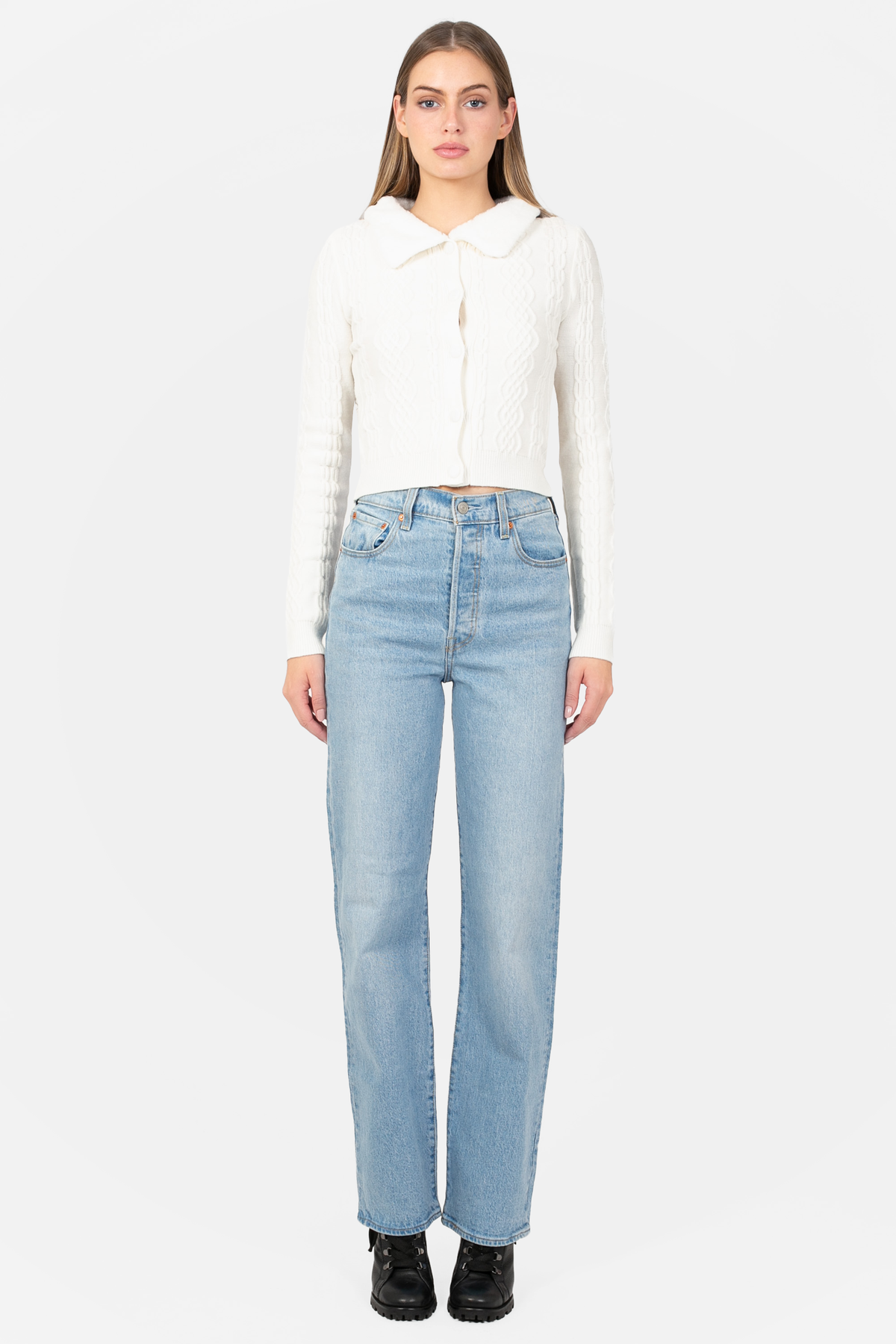 Levi's® Ribcage Straight Jeans