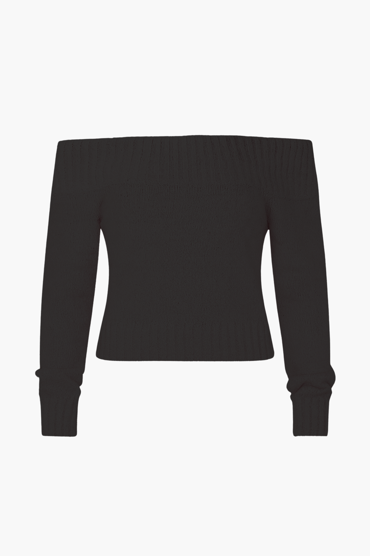 Monica Off-The-Shoulder Knit Sweater - honey