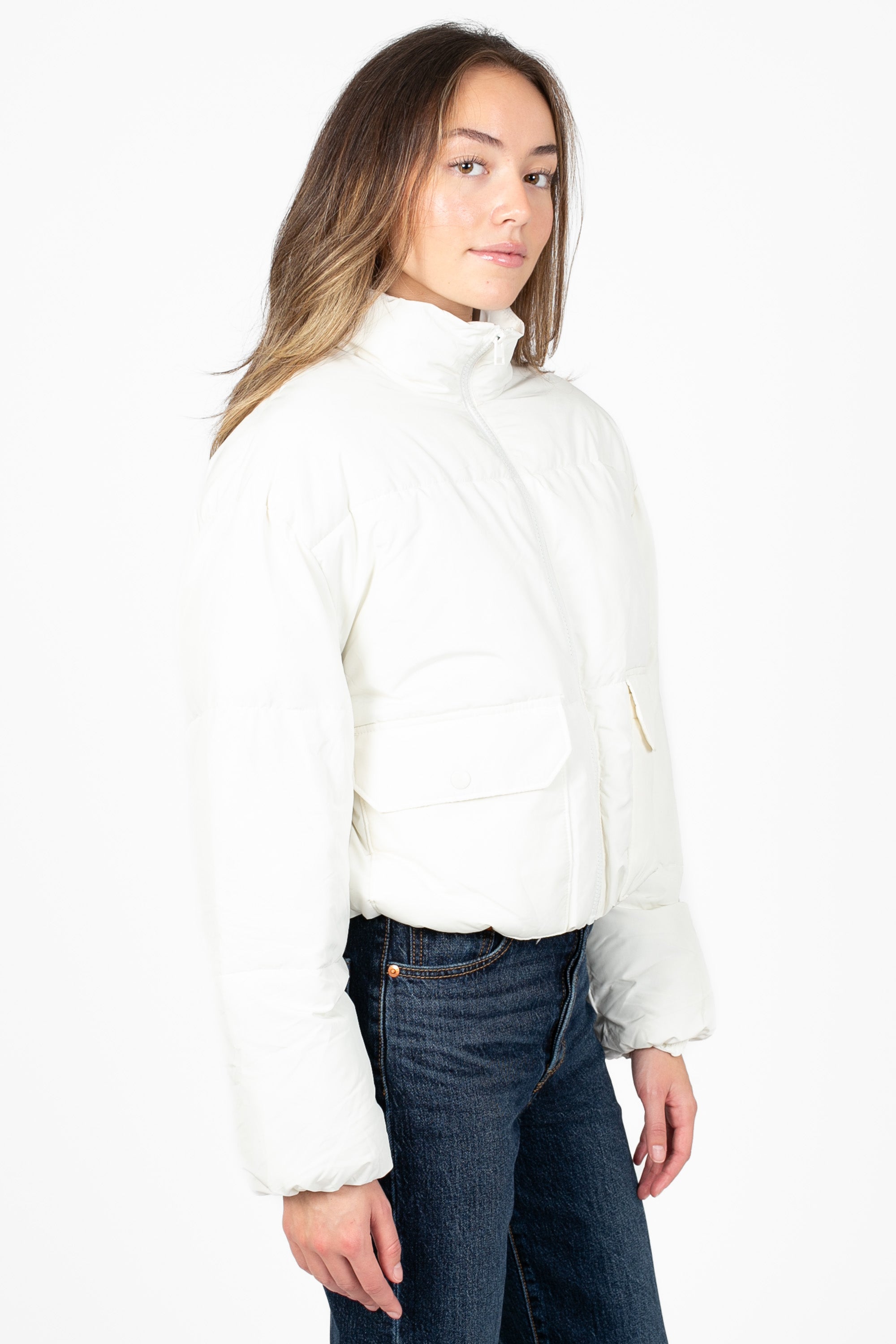 Keyla Front Pocket Puffer Jacket