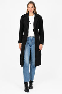 Verona Collared Trench Coat - honey