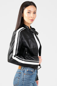 The Rebel Racer Moto Jacket - honey