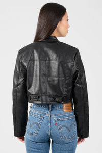 The Rebel Racer Moto Jacket - honey