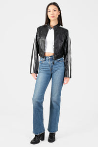 The Rebel Racer Moto Jacket - honey