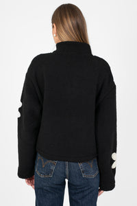 Mireyna Floral Fleece Jacket - honey